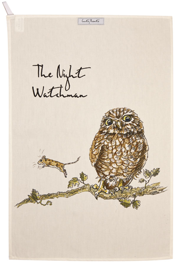 Tea Towel The Night Watchman